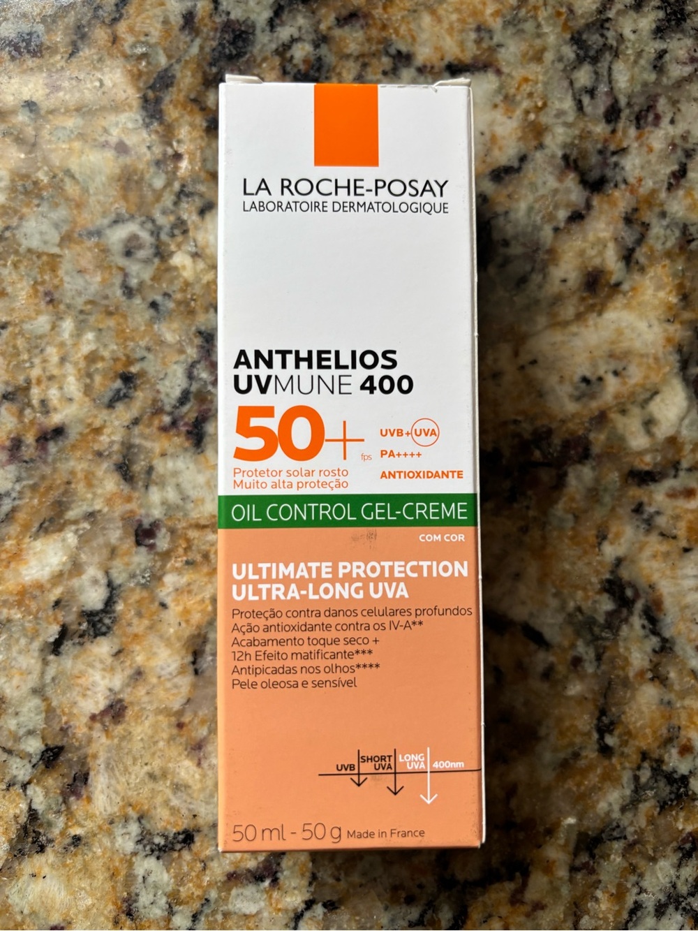La Roche-Posay Anthelios UVmune 400 SPF 50 Oil Control Gel-Creme - used twice